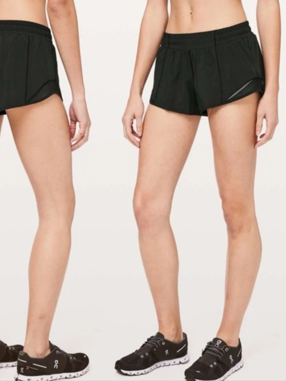lululemon💎 athletica Hotty Hot Short II — Black
